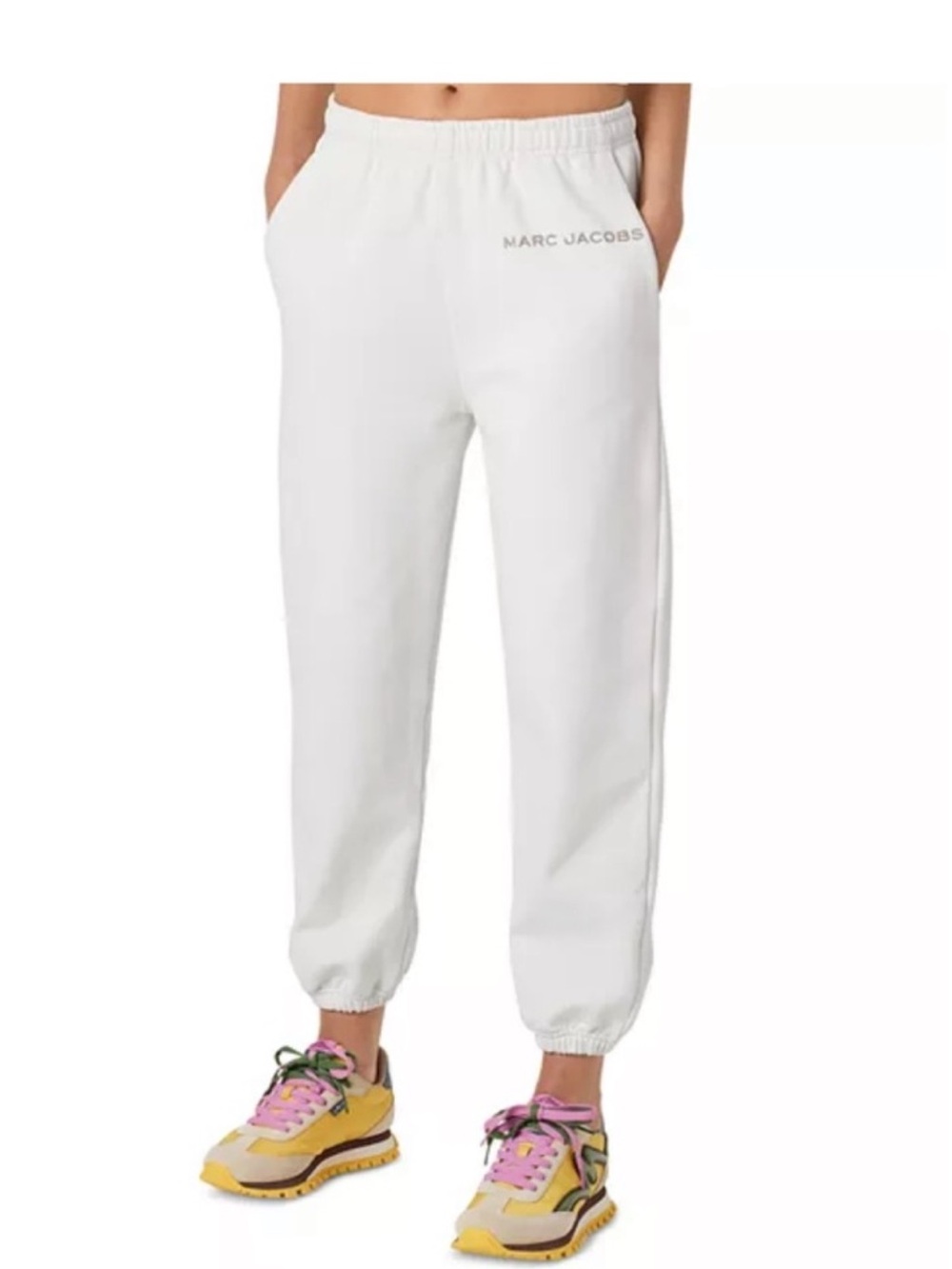 Marc Jacobs “The Sweatpants” in Chalk Jogger Sweatpants Woman’s Size Large